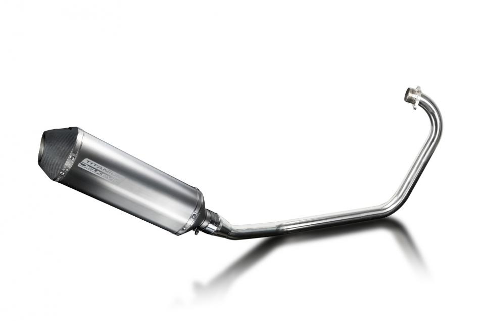 KYMCO CK1 2014-2015 FULL EXHAUST SYSTEM 343mm TITANIUM XOVAL SILENCER