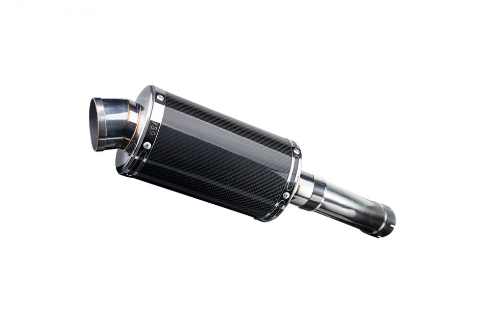 HONDA CB400SF HYPER VTEC SPEC2/3 2002-07 225mm OVAL CARBON EXHAUST KIT