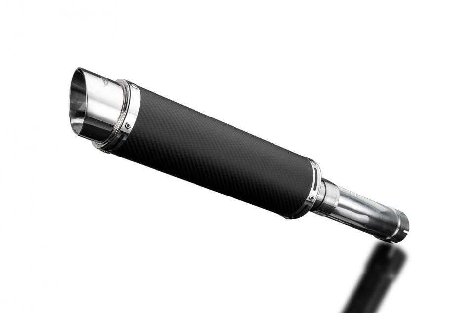 HONDA CB400SF HYPER VTEC SPEC2/3 02-07 350mm CARBON ROUND BSAU SILENCER EXHAUST