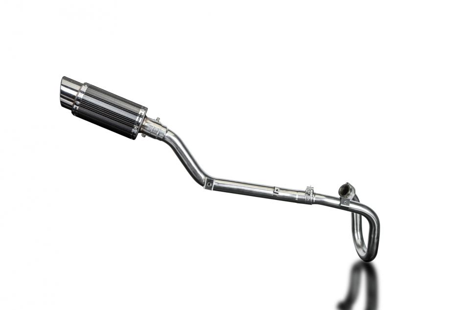 DRZ400SM DR-Z400SM SUZUKI COMPLETE FULL EXHAUST 200mm CARBON ROUND SILENCER