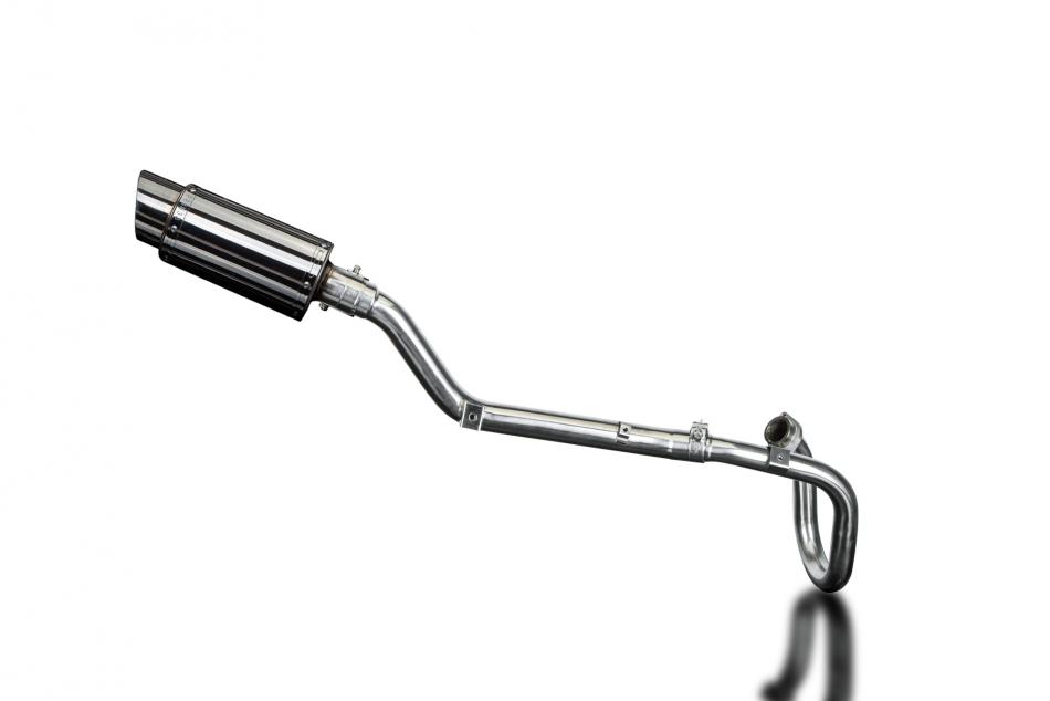 DRZ400SM DR-Z400SM SUZUKI COMPLETE FULL EXHAUST 200mm STAINLESS ROUND SILENCER