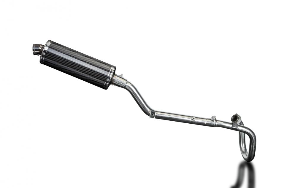 DRZ400SM DR-Z400SM SUZUKI COMPLETE FULL EXHAUST 350mm CARBON OVAL SILENCER
