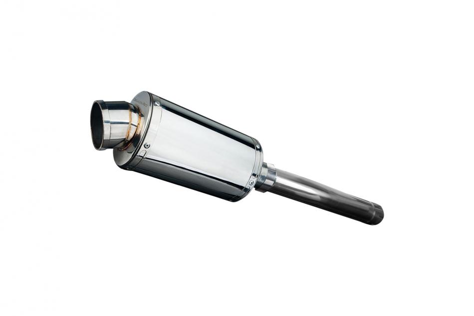 YAMAHA YZF750R 1994-1998 225mm OVAL STAINLESS SILENCER EXHAUST KIT