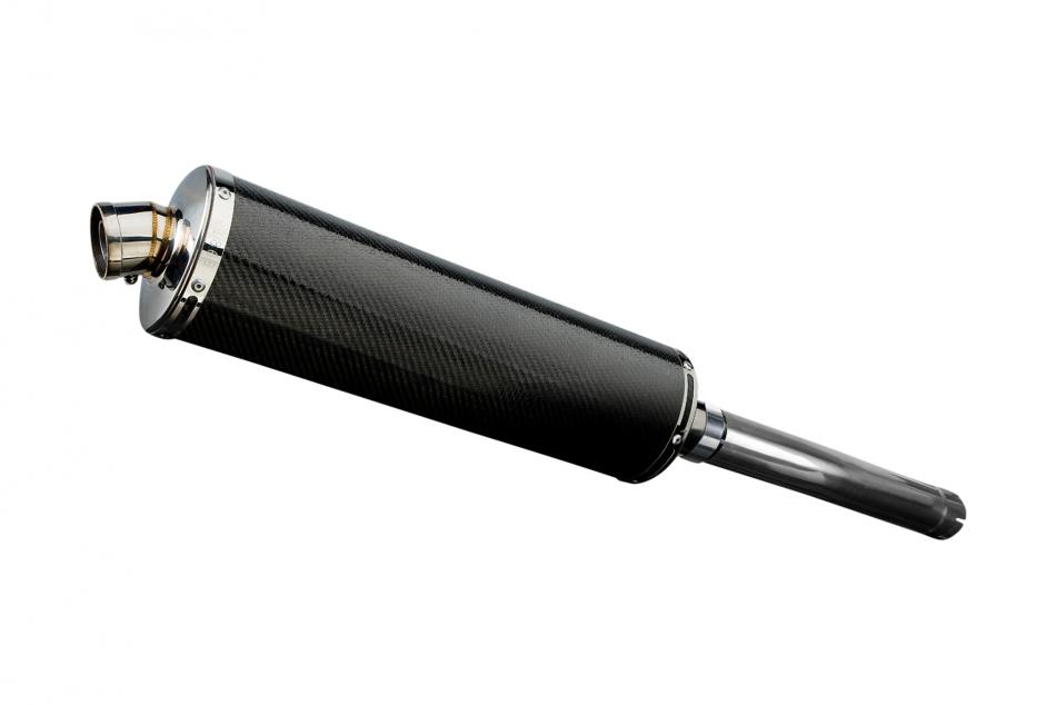 YAMAHA FZR1000 EX-UP 89-95 450mm OVAL CARBON BSAU SILENCER EXHAUST KIT