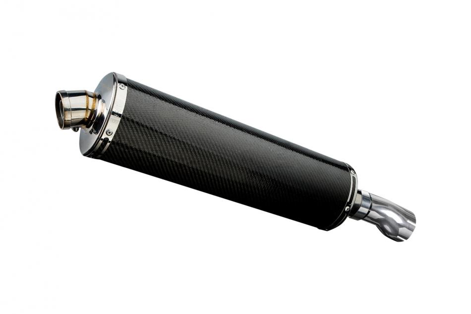 BMW S1000RR 2010-2014 450mm OVAL CARBON BSAU SILENCER EXHAUST KIT