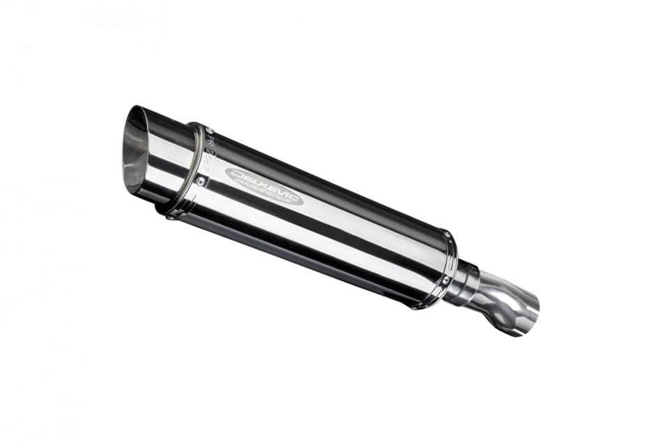 BMW S1000RR 2010-2014 350mm ROUND STAINLESS BSAU SILENCER EXHAUST KIT