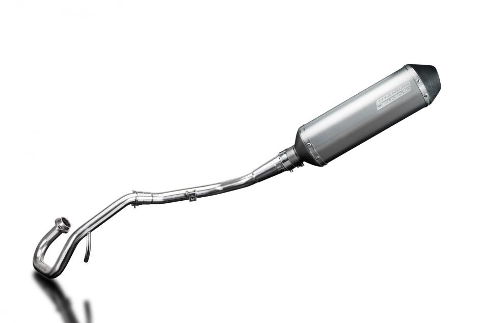 YAMAHA WR125R 2009-2018 FULL EXHAUST SYSTEM 343mm TITANIUM XOVAL BSAU SILENCER