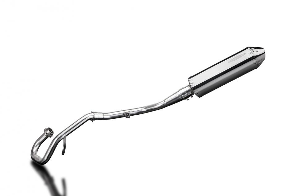 YAMAHA WR125R 2009-2018 FULL EXHAUST SYSTEM 320mm STAINLESS TRI BSAU SILENCER