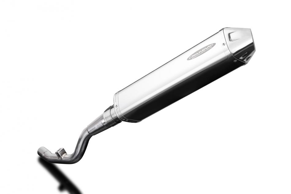 Yamaha WR125X 2009-2018 420mm Tri-Oval Stainless Exhaust Silencer Can Kit