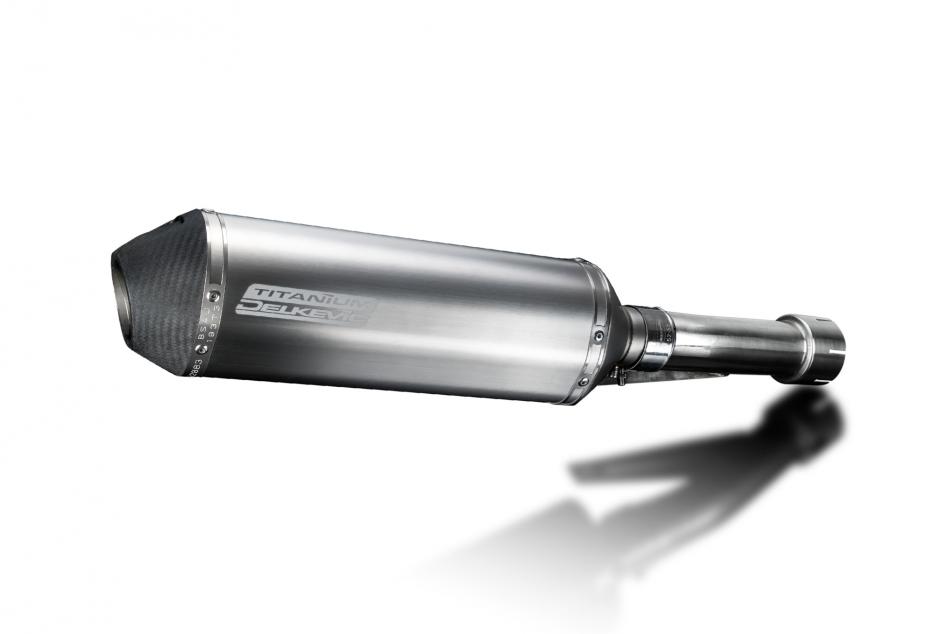 Honda GB400F F2 TT H3 NC20 85-89 343mm X-Oval Titanium Exhaust Silencer Can Kit