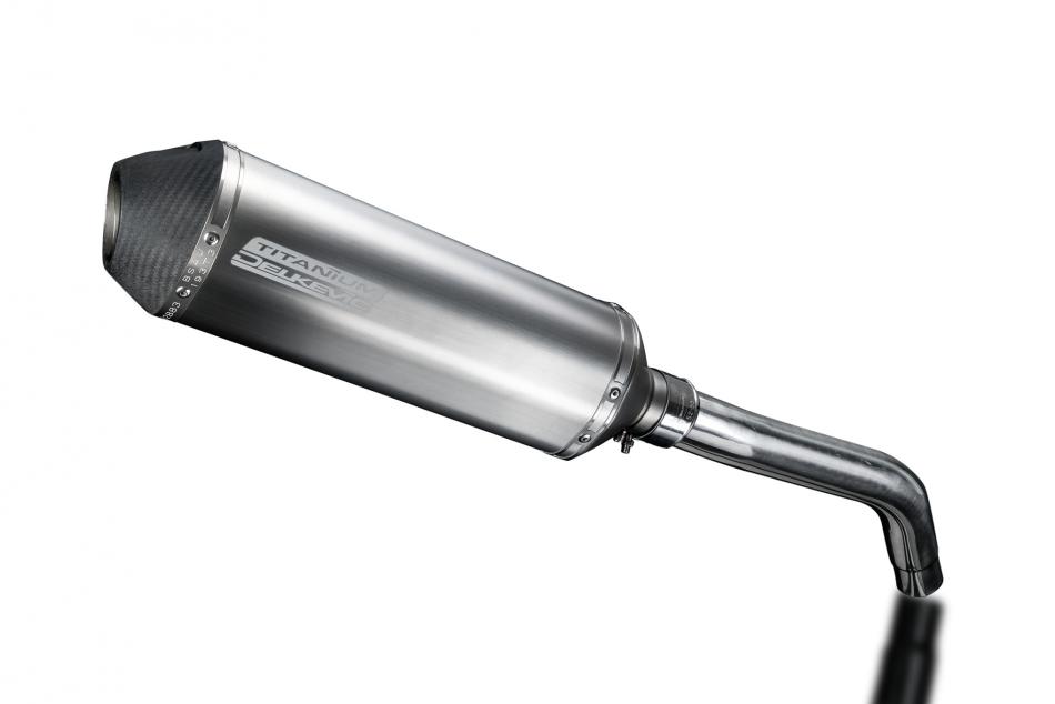 Triumph Tiger 800 XR 2015-2019 343mm X-Oval Titanium Exhaust Silencer Can Kit