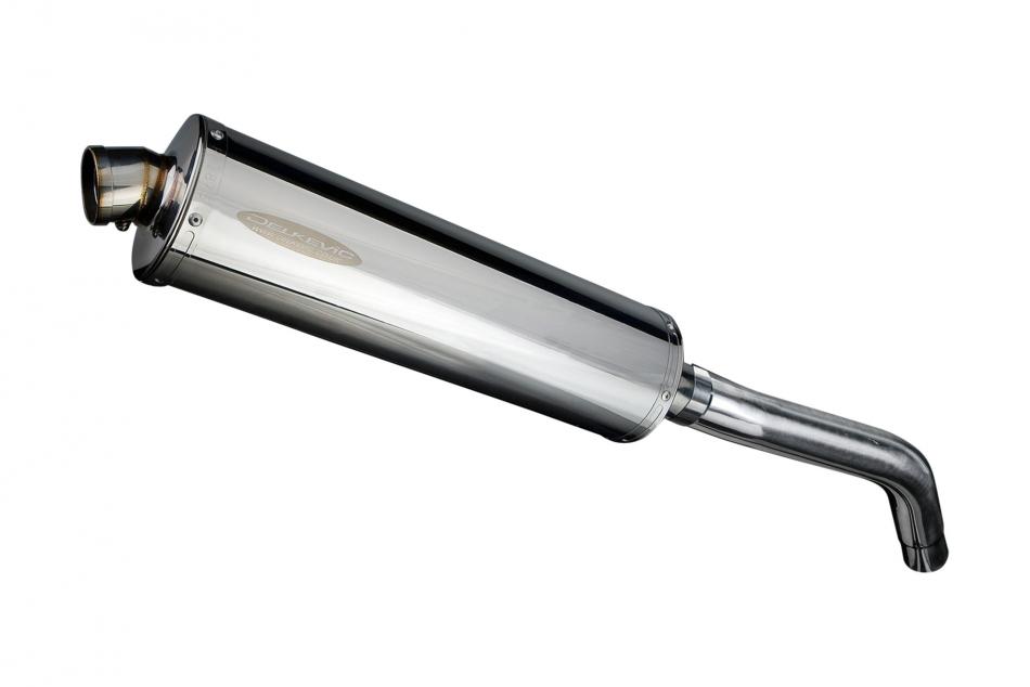 TRIUMPH TIGER 800 XR 2015-2019 450mm OVAL STAINLESS BSAU SILENCER EXHAUST KIT