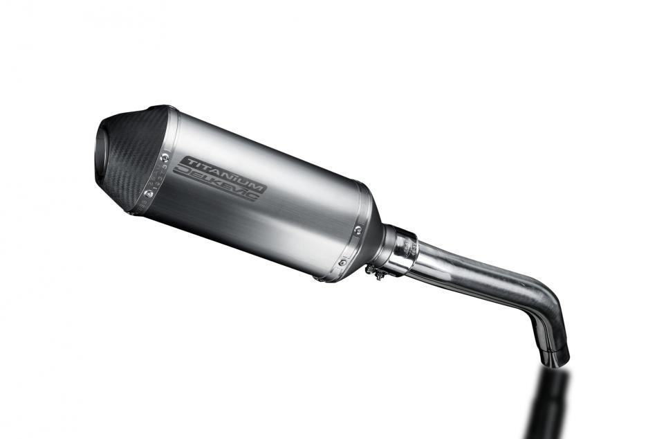 Triumph Tiger 800 XR 2015-2019 260mm X-Oval Titanium Exhaust Silencer Can Kit