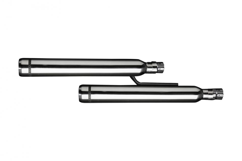 HONDA VTX1800F/N/R/S/T 04-08 550mm CUSTOM SILENCER EXHAUST KIT BULL NOSE