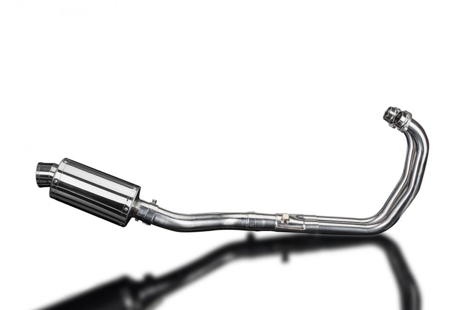 YZFR3 YZF-R3 2015-2024 / SS70 OVAL 225mm (9 inch) SILENCER 2-1 COMPLETE SYSTEM 304 STAINLESS STEEL