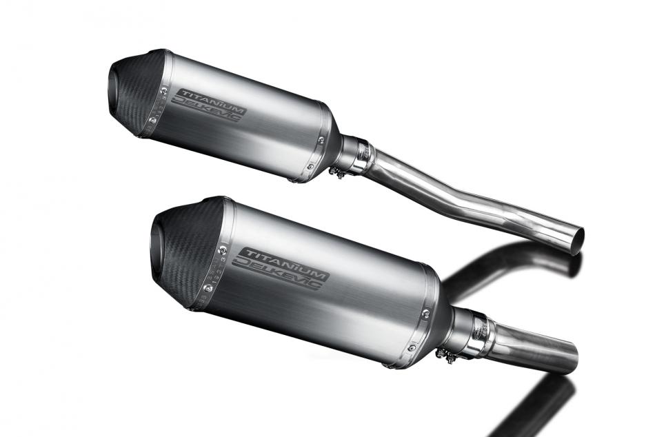 KAWASAKI Z1000 2007-2009 260mm XOVAL TITANIUM BSAU SILENCER EXHAUST KIT