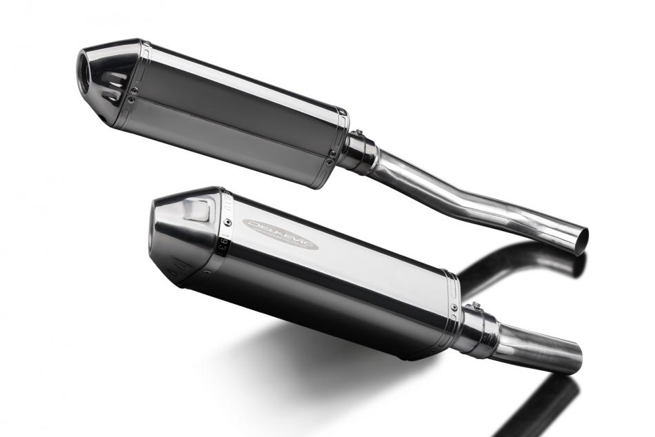 KAWASAKI Z1000 2007-2009 320mm TRI STAINLESS BSAU SILENCER EXHAUST KIT