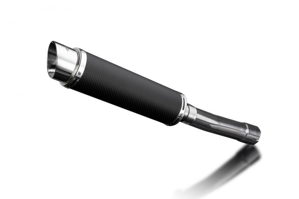 DAYTONA 955i 2001-2002 / DL10 ROUND 350mm (14 inch) CARBON FIBRE SILENCER