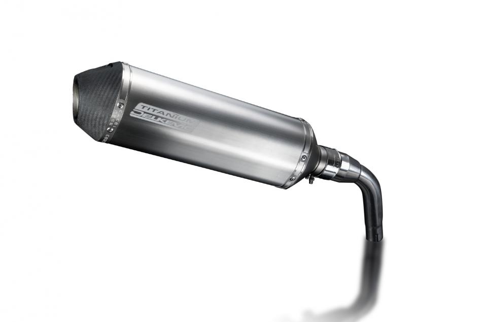 Honda MSX125 Grom 2013-2015 343mm X-Oval Titanium Exhaust Silencer Can Kit