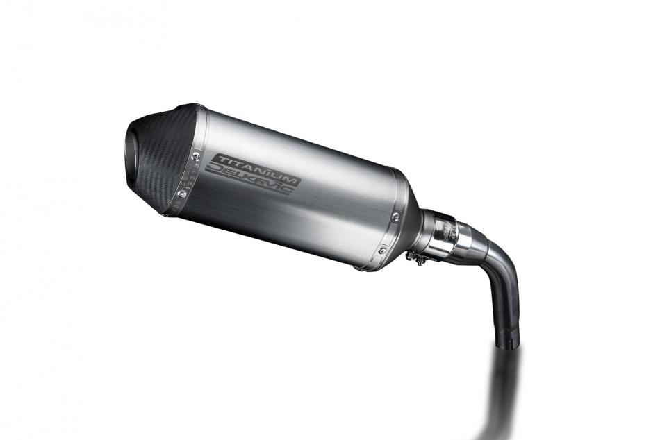 Honda MSX125 Grom 2013-2015 260mm X-Oval Titanium Exhaust Silencer Can Kit