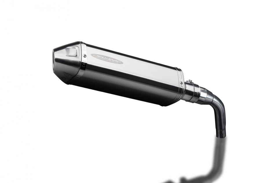 HONDA MSX125 GROM 13-15 TAILTIDY 320mm TRI STAINLESS BSAU SILENCER EXHAUST KIT