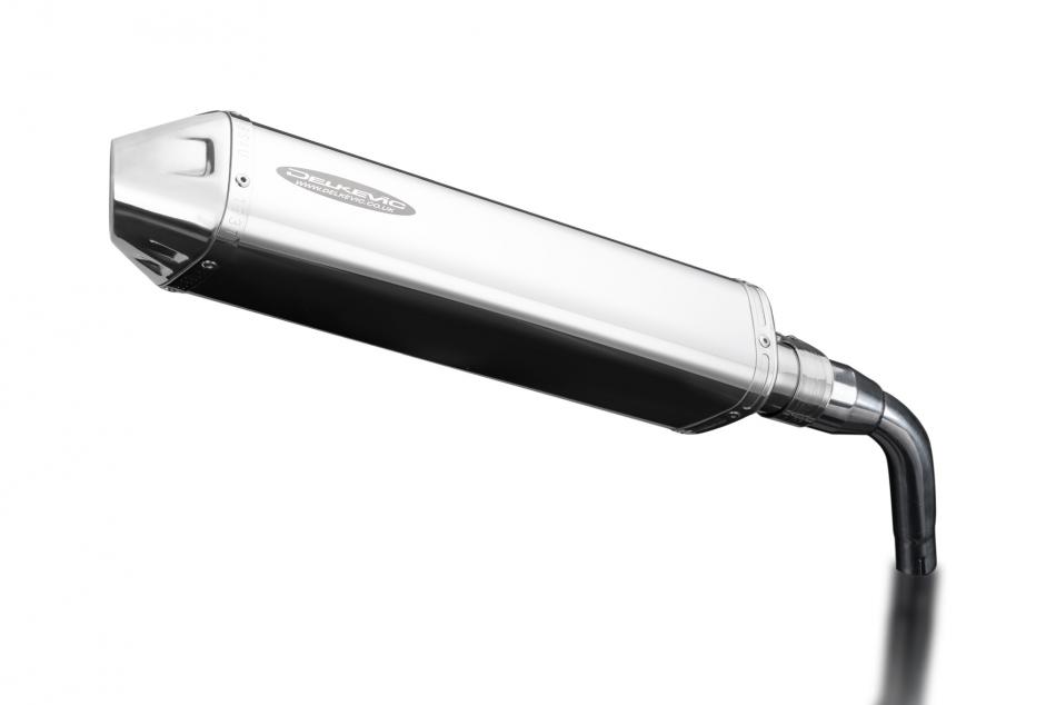 Honda MSX125 Grom 2013-2015 420mm Tri-Oval Stainless Exhaust Silencer Can Kit