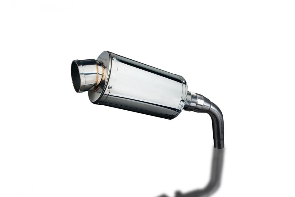 HONDA MSX125 GROM 13-15 TAILTIDY 225mm OVAL STAINLESS SILENCER EXHAUST KIT