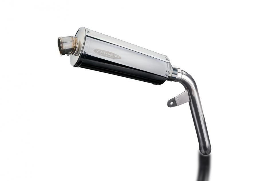 Suzuki SV650 2016-2024 350mm Oval Stainless Exhaust Silencer Can Kit