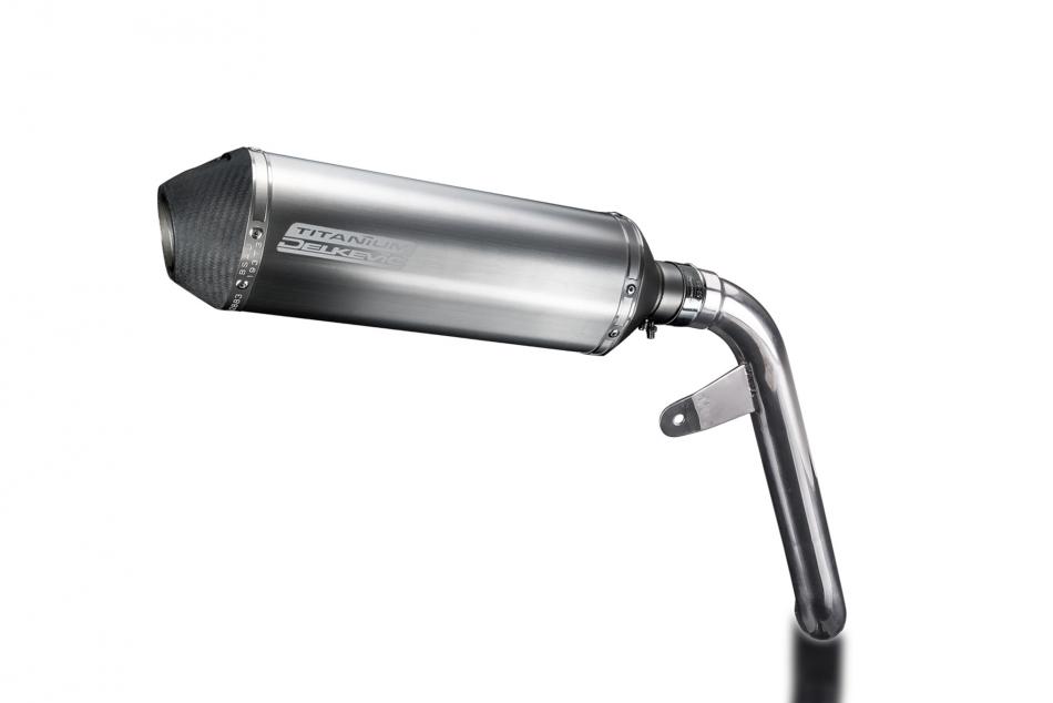 Suzuki SV650 2016-2024 343mm X-Oval Titanium Exhaust Silencer Can Kit