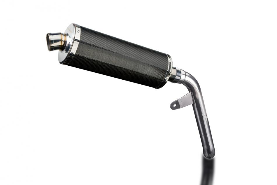 Suzuki SV650 2016-2024 350mm Oval Carbon Exhaust Silencer Can Kit