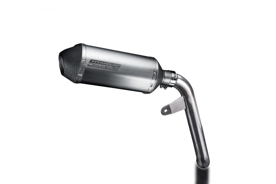 Suzuki SV650 2016-2024 260mm X-Oval Titanium Exhaust Silencer Can Kit