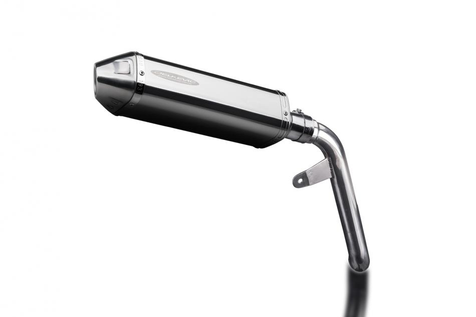 Suzuki SV650 2016-2024 320mm Tri-Oval Stainless Exhaust Silencer Can Kit