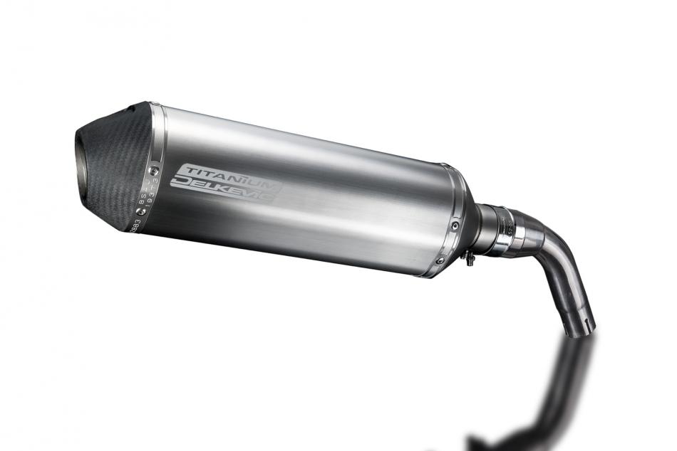 Honda MSX125 Grom 2013-2015 343mm X-Oval Titanium Exhaust Silencer Can Kit