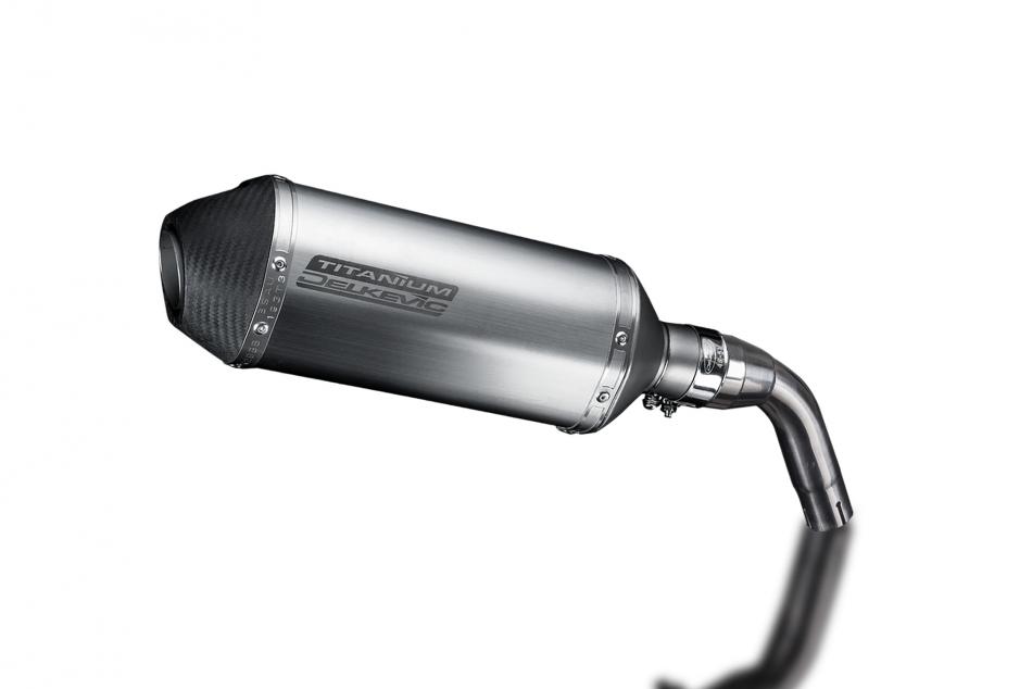 Honda MSX125 Grom 2013-2015 260mm X-Oval Titanium Exhaust Silencer Can Kit