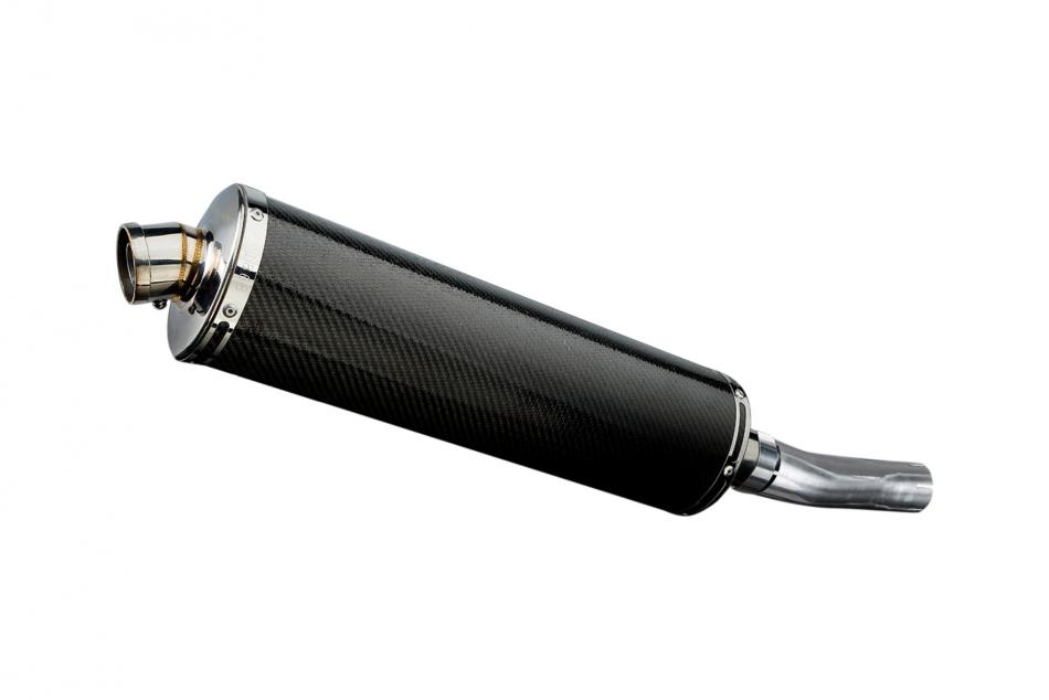 HONDA CB500X 2016-2019 450mm OVAL CARBON BSAU SILENCER EXHAUST KIT