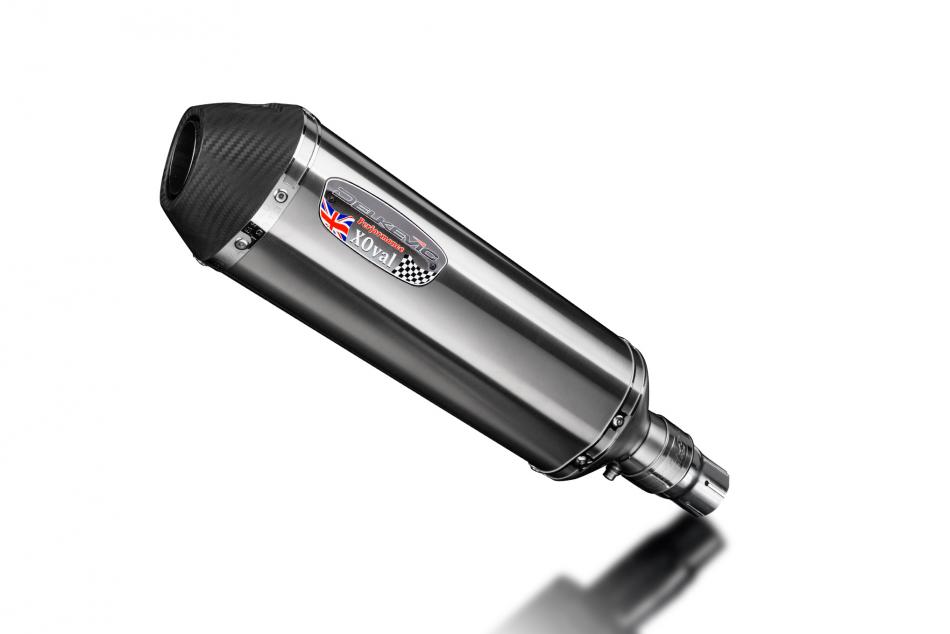 Royal Enfield Himalayan 410 2016-24 343mm X-Oval Stainless Exhaust Silencer Kit