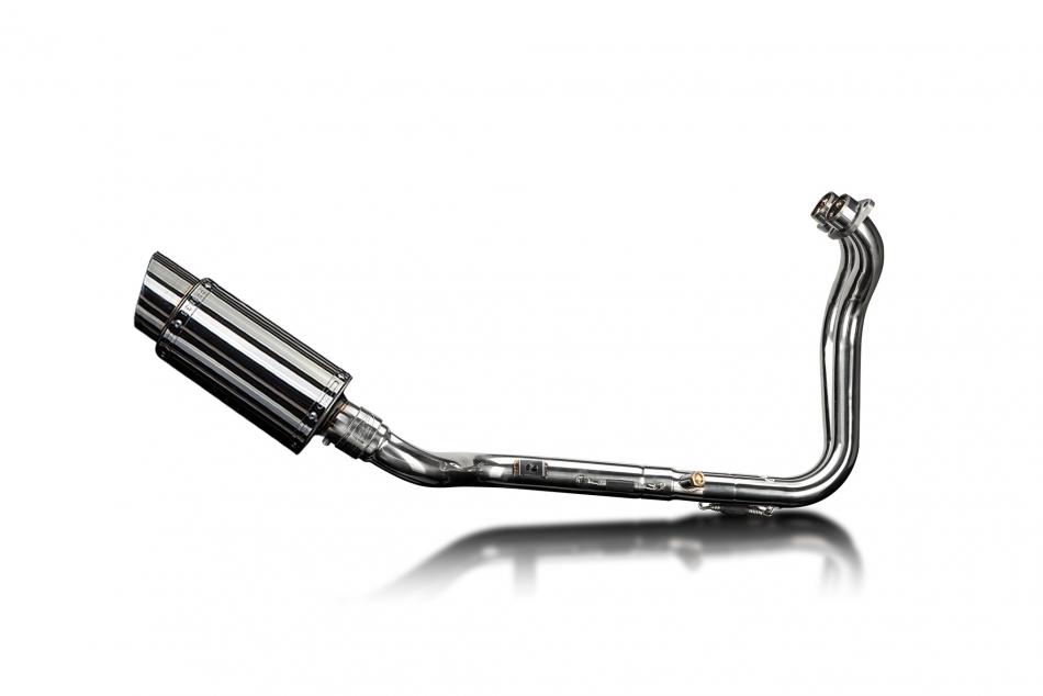 Suzuki GSX-8S 2023-2024 Delkevic Full Exhaust 2-1 200mm Round Stainless Silencer