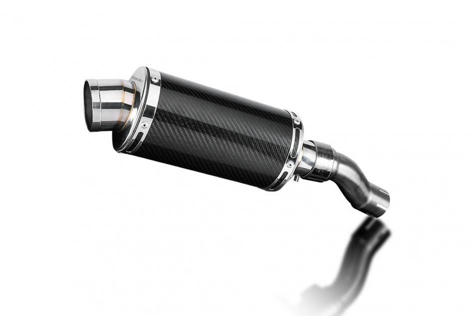 Triumph Scrambler 400X 2024-2025 225mm Oval Carbon Exhaust Silencer Can Kit