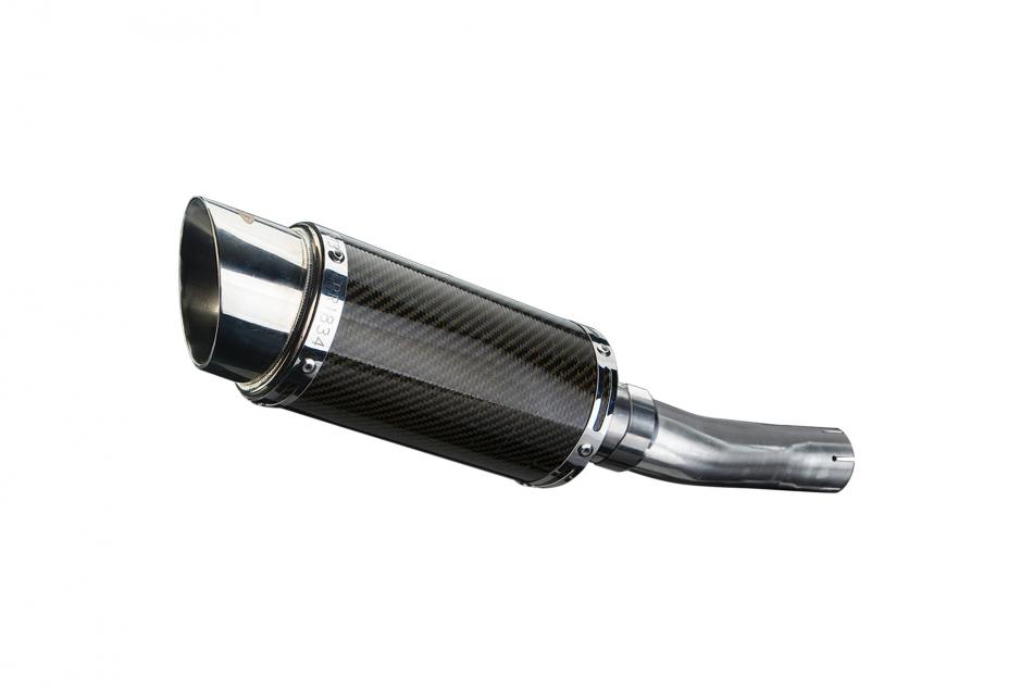 HONDA CBR500R 2016-2019 200mm ROUND CARBON SILENCER EXHAUST KIT