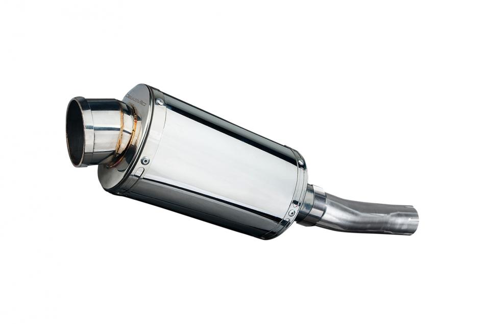 HONDA CBR500R 2016-2019 225mm OVAL STAINLESS SILENCER EXHAUST KIT