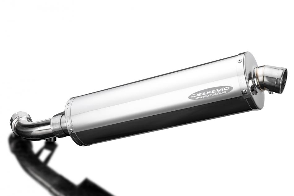 NORGE 1200T 2006-2009 / V1200 SPORT 2007-2010 / OVAL 450mm (18 inch) SILENCER 304 STAINLESS STEEL