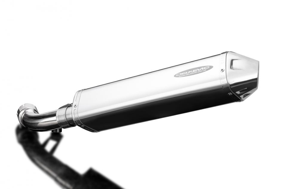 Moto Guzzi Norge 1200T 06-09 V1200 07-10 420mm Tri-Oval Stainless Silencer Kit