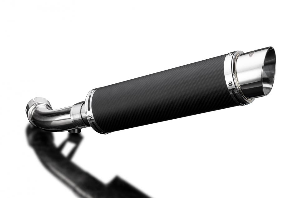 NORGE 1200T 2006-2009 / V1200 SPORT 2007-2010 / DL10 ROUND 350mm (14 inch) CARBON FIBRE SILENCER