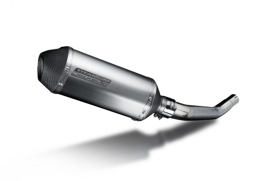 Kawasaki ZX6R Ninja 636 03-06 260mm X-Oval Titanium Exhaust Silencer Can Kit