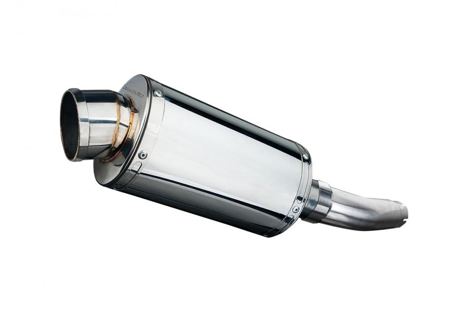 TRIUMPH SPRINT ST 955i 1998-2005 225mm OVAL STAINLESS SILENCER EXHAUST KIT