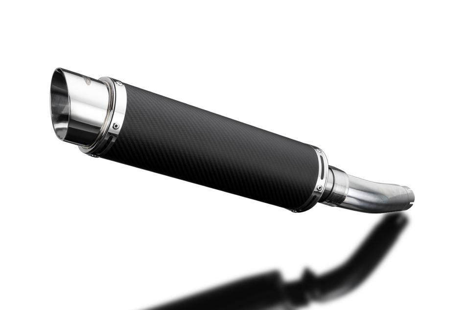 TRIUMPH SPRINT ST 955i 98-05 350mm CARBON ROUND BSAU SILENCER EXHAUST KIT