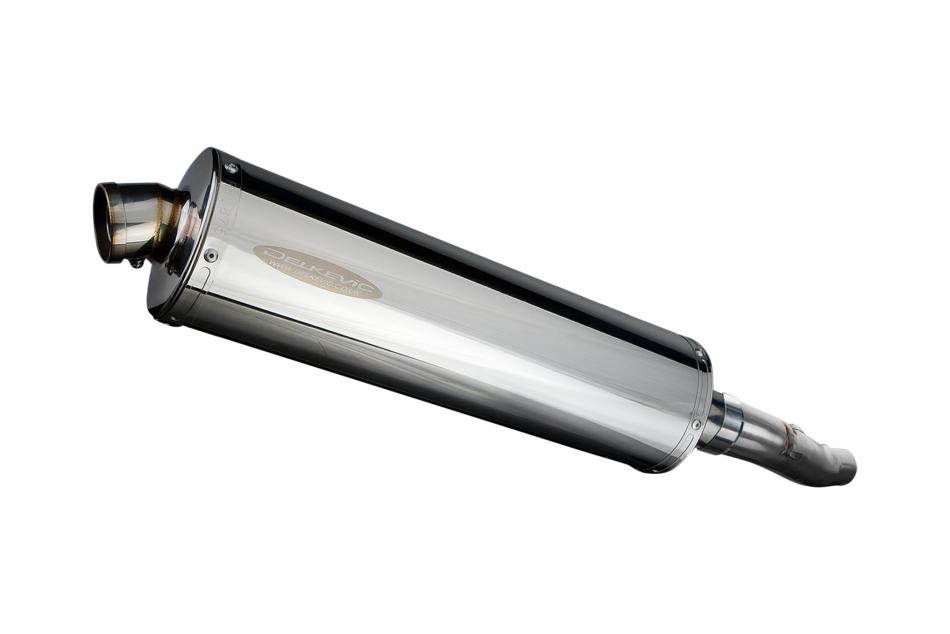 TRIUMPH SPRINT GT1050 2010-2015 450mm OVAL STAINLESS BSAU SILENCER EXHAUST KIT