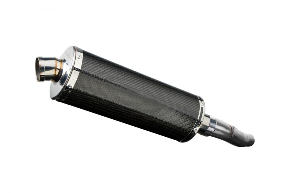 TRIUMPH SPRINT GT1050 2010-2015 350mm CARBON BSAU SILENCER EXHAUST KIT