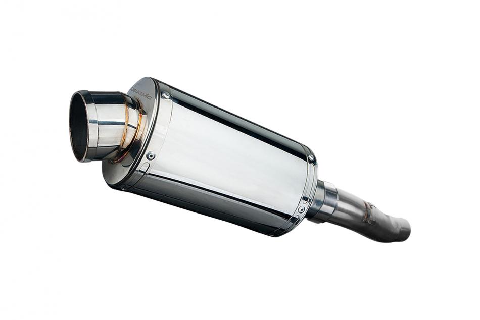 TRIUMPH SPRINT GT1050 2010-2015 225mm OVAL STAINLESS SILENCER EXHAUST KIT