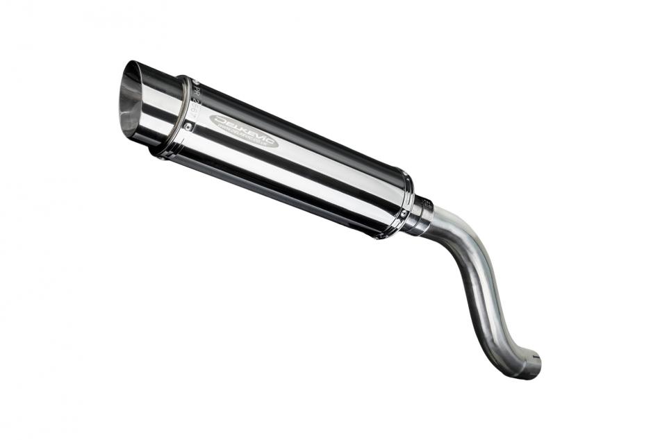 TRIUMPH SPEED TRIPLE 955i 02-04 HI LEVEL 350mm ROUND STAINLESS BSAU EXHAUST KIT